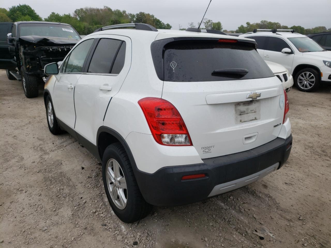 Photo 3 from auction – 2015 CHEVROLET TRAX 1LT with VIN KL7CJLSB4FB120341