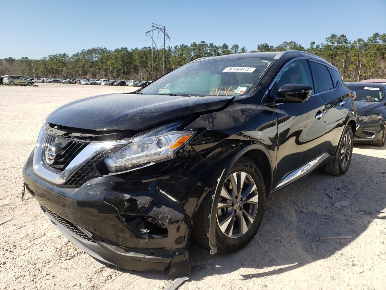 Photo 2 from auction – 2016 NISSAN MURANO S with VIN 5N1AZ2MG1GN169725