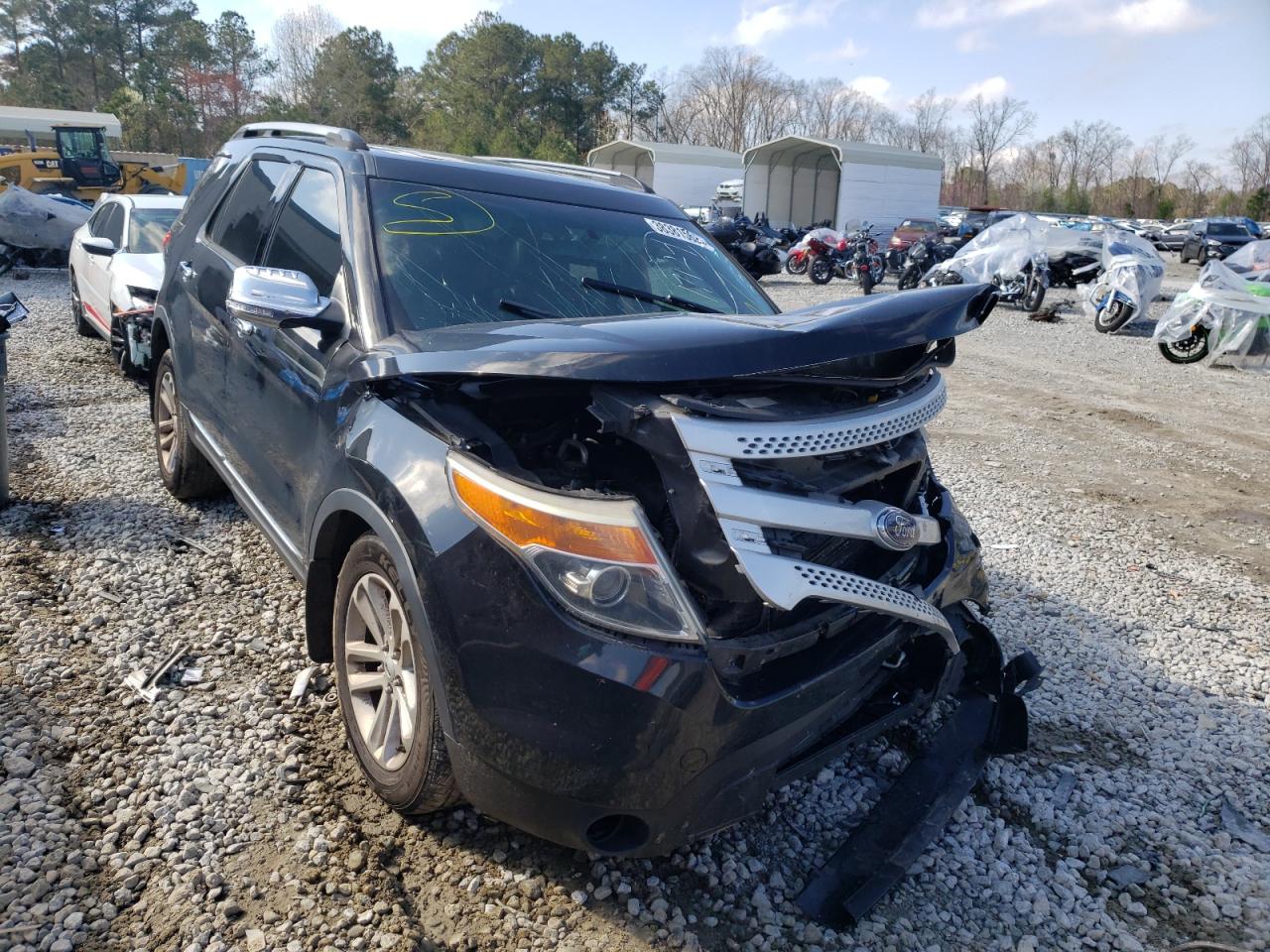 FORD EXPLORER X 2015 with VIN 1FM5K7D94FGA65706 - Photo from auction
