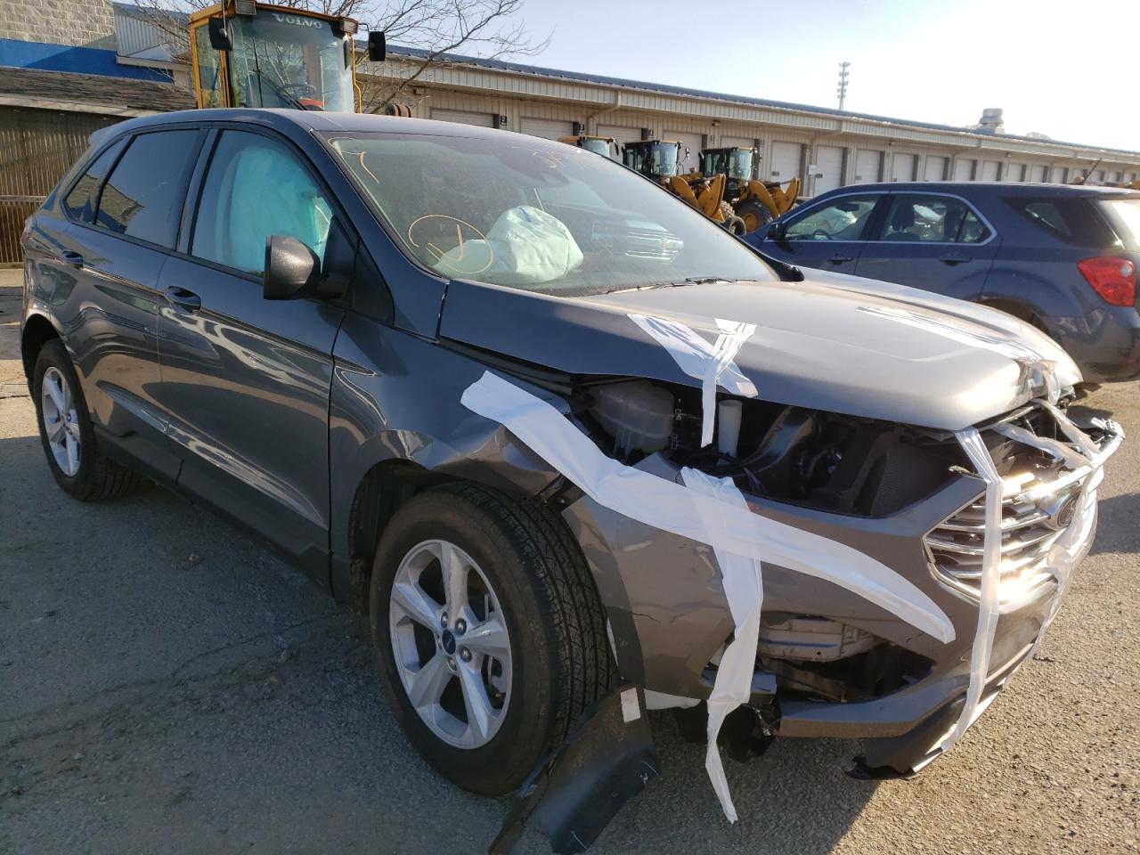FORD EDGE SE 2021 with VIN 2FMPK3G95MBA59964 - Photo from auction