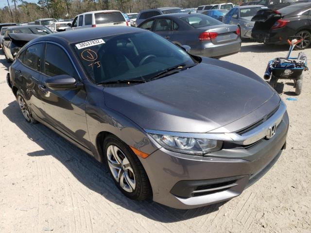 Photo 1 from auction – 2018 HONDA CIVIC LX with VIN 19XFC2F56JE018365