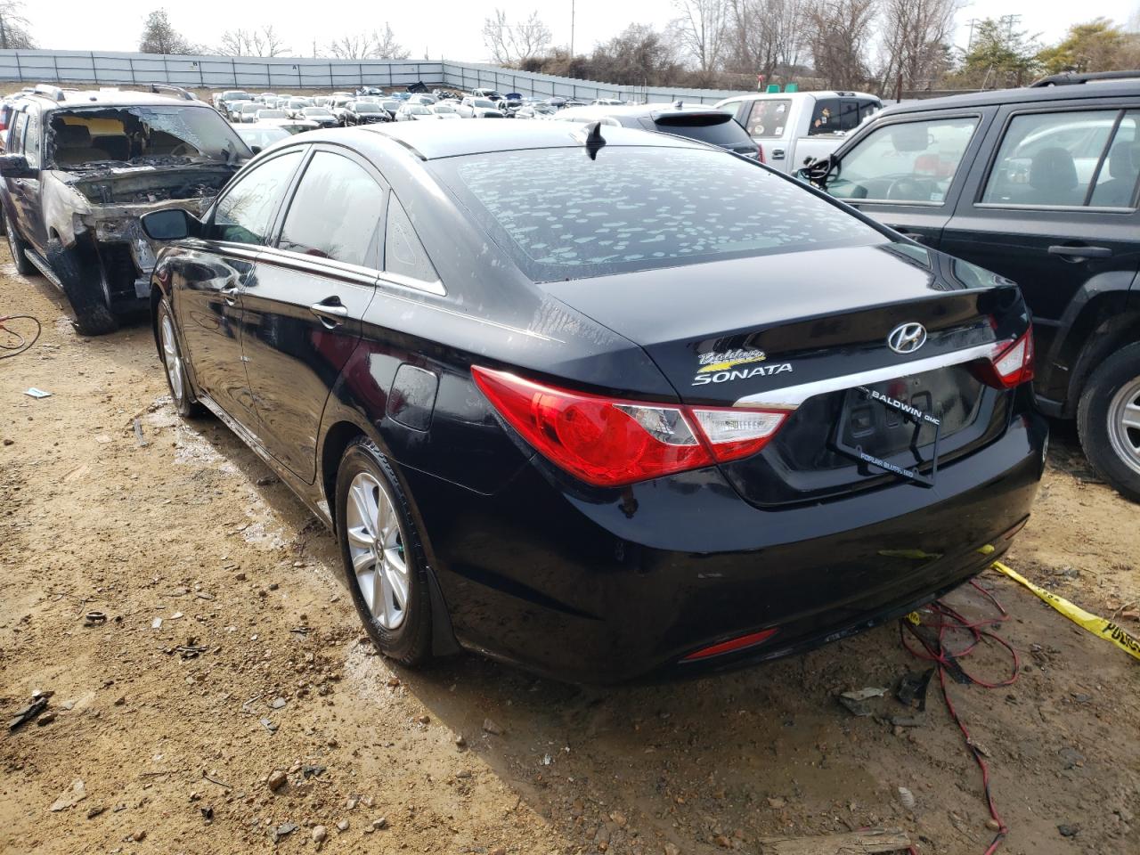 Photo 3 from auction – 2013 HYUNDAI SONATA GLS with VIN 5NPEB4AC6DH694539