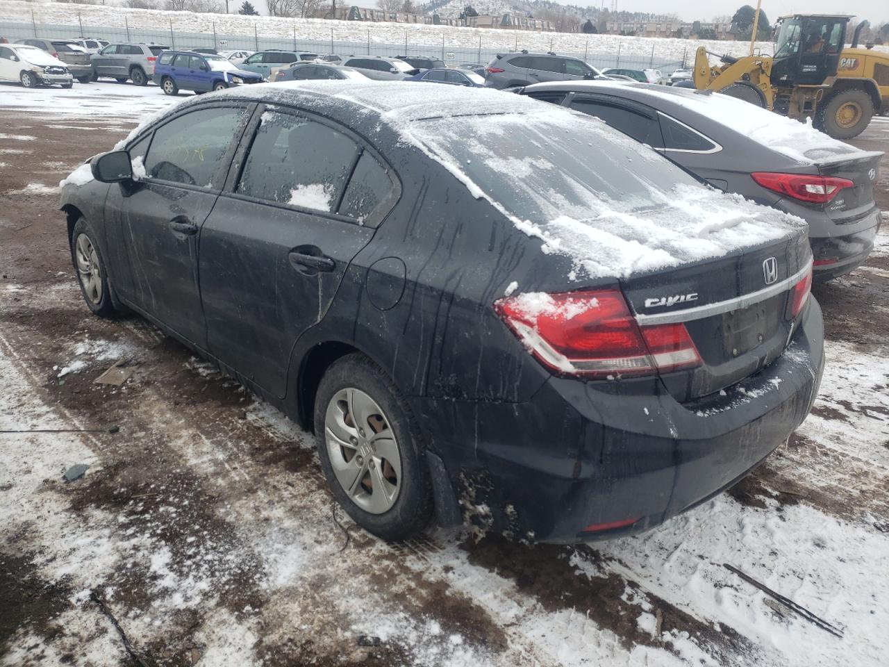 Photo 3 from auction – 2014 HONDA CIVIC LX with VIN 19XFB2F52EE000728