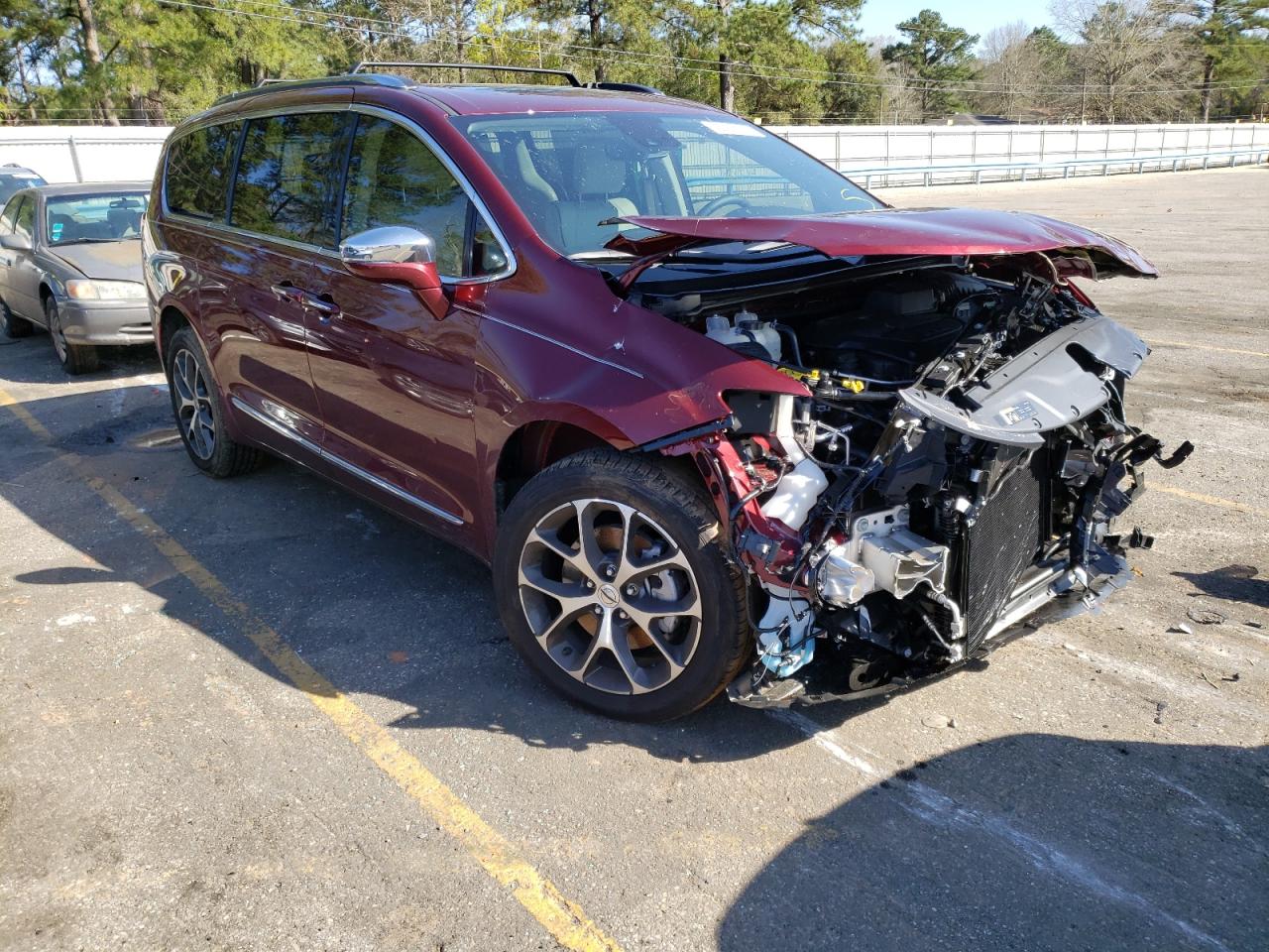 CHRYSLER PACIFICA L 2021 with VIN 2C4RC3GG1MR600055 - Photo from auction