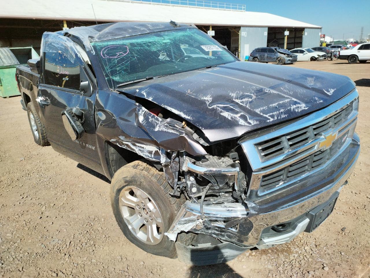 Photo 9 from auction – 2015 CHEVROLET SILVERADO with VIN 1GCVKREC0FZ157698
