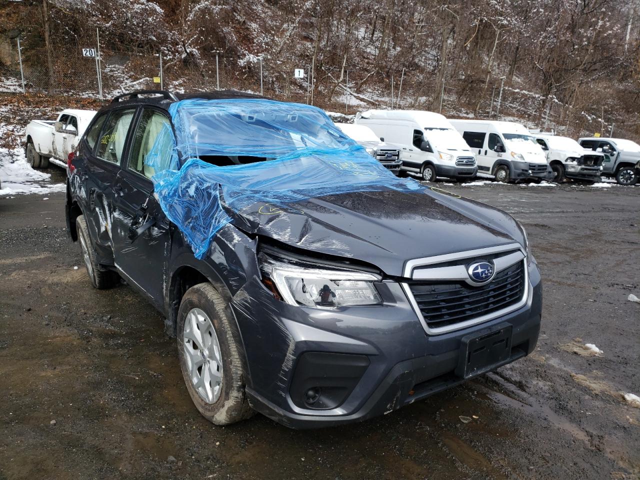 SUBARU FORESTER 2021 with VIN JF2SKADCXMH557441 - Photo from auction