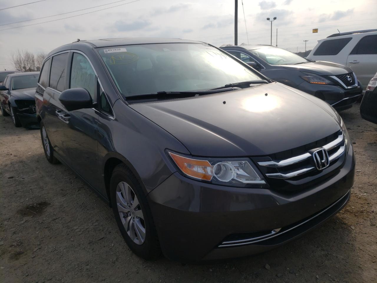 HONDA ODYSSEY EX 2014 with VIN 5FNRL5H65EB138033 - Photo from auction