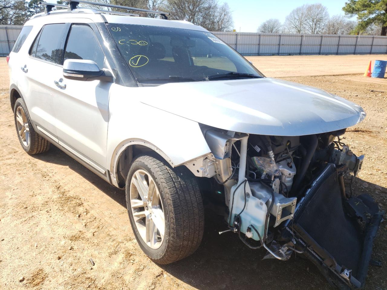 FORD EXPLORER L 2017 with VIN 1FM5K7F82HGB78576 - Photo from auction