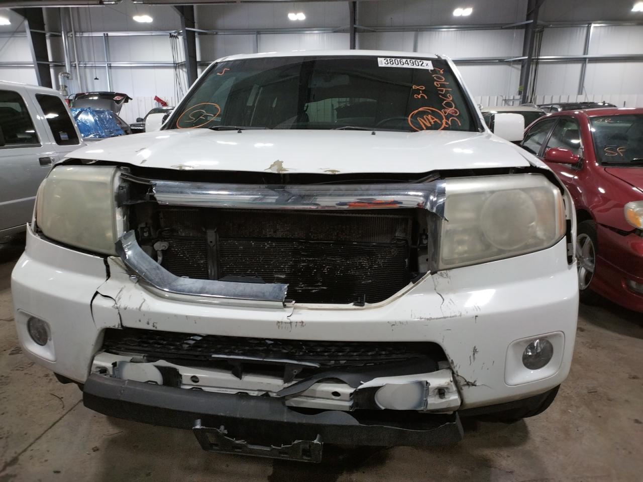Photo 9 from auction – 2011 HONDA PILOT EXL with VIN 5FNYF3H58BB040978