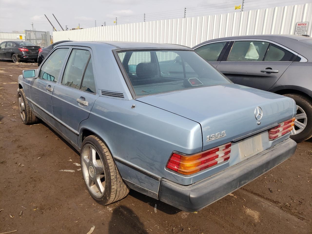 Photo 3 from auction – 1987 MERCEDES-BENZ 190 E 2.3 with VIN WDBDA28D2HF305038