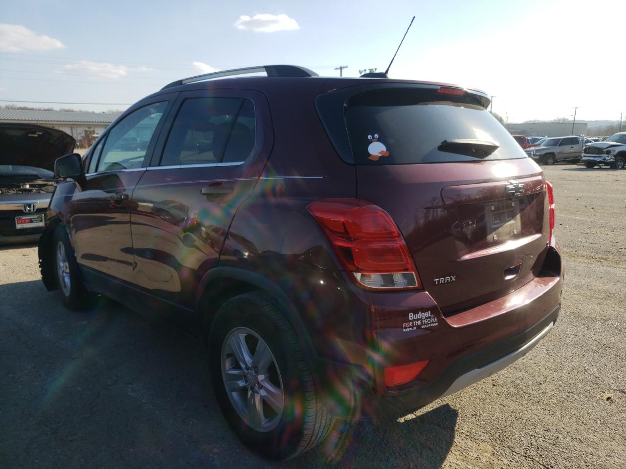 Photo 3 from auction – 2017 CHEVROLET TRAX 1LT with VIN 3GNCJLSB1HL250380