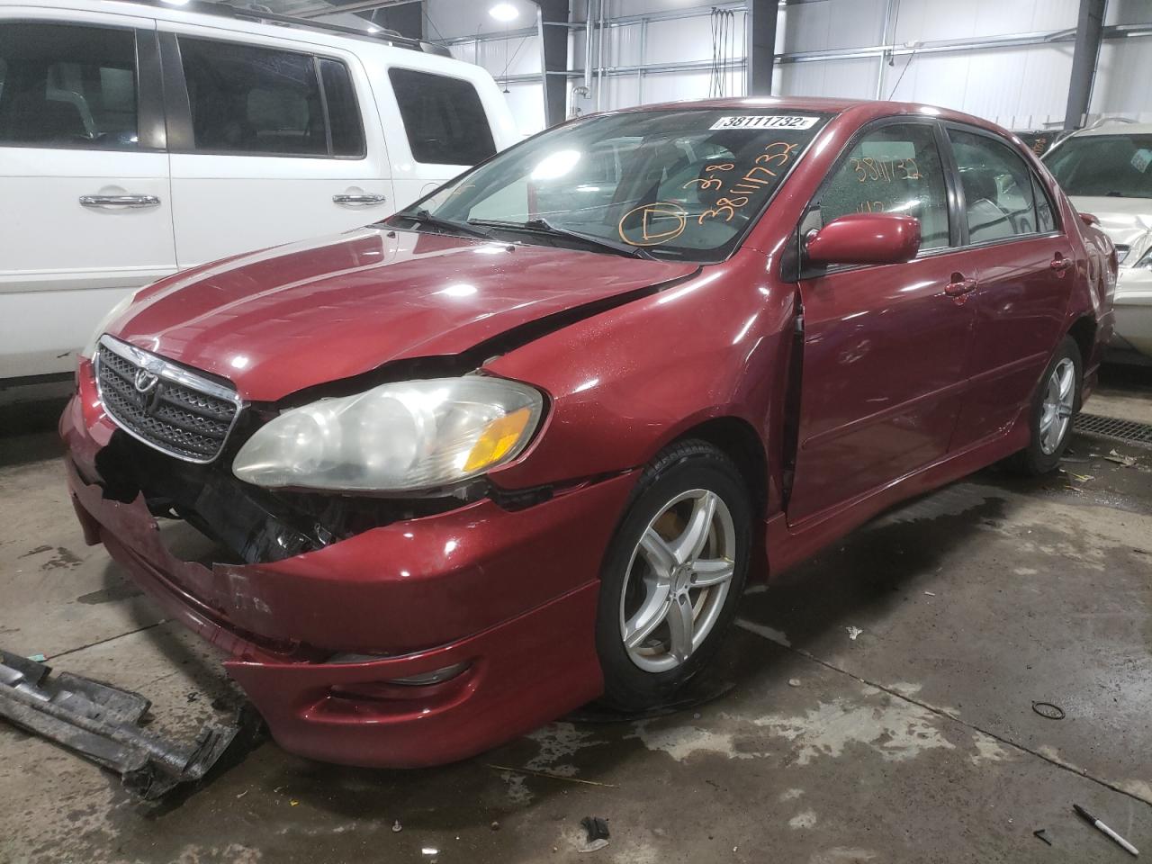 Photo 2 from auction – 2005 TOYOTA COROLLA CE with VIN 1NXBR32E35Z413518