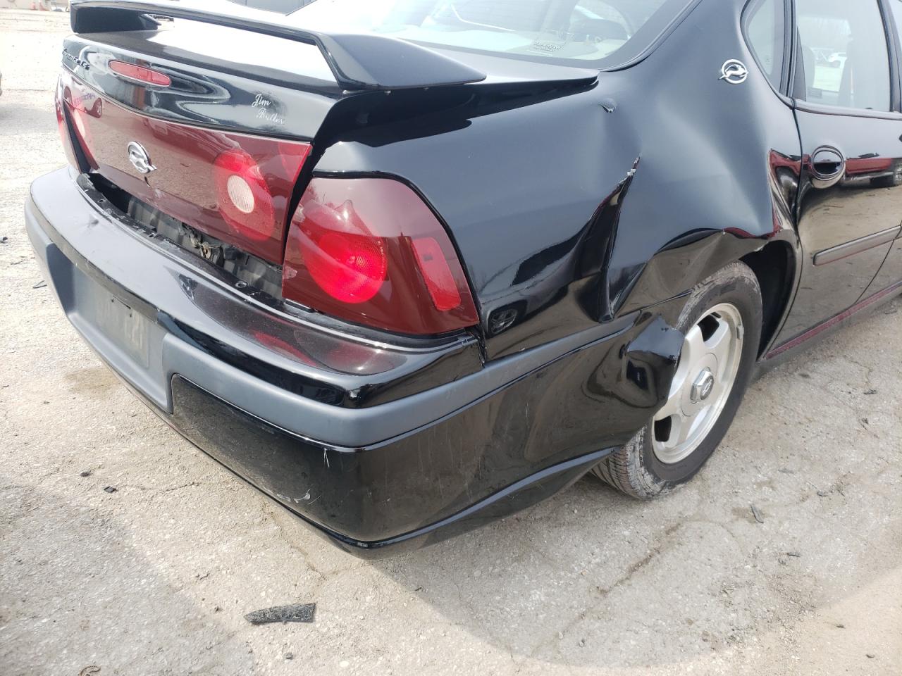 Photo 9 from auction – 2001 CHEVROLET IMPALA LS with VIN 2G1WH55K819301741