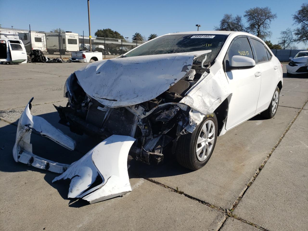 Photo 2 from auction – 2017 TOYOTA COROLLA L with VIN 2T1BURHEXHC955620