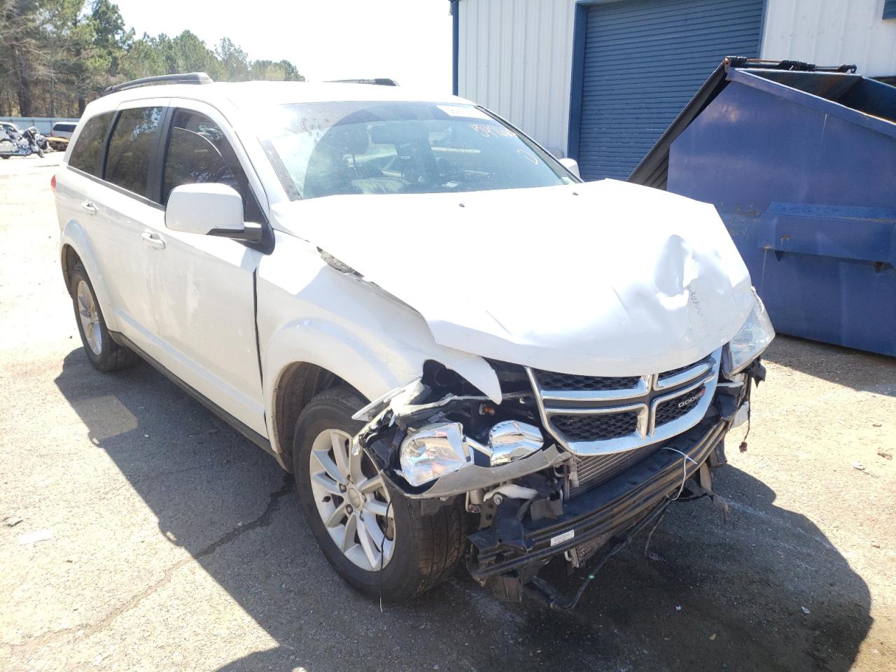 DODGE JOURNEY SX 2017 with VIN 3C4PDCBB4HT547662 - Photo from auction