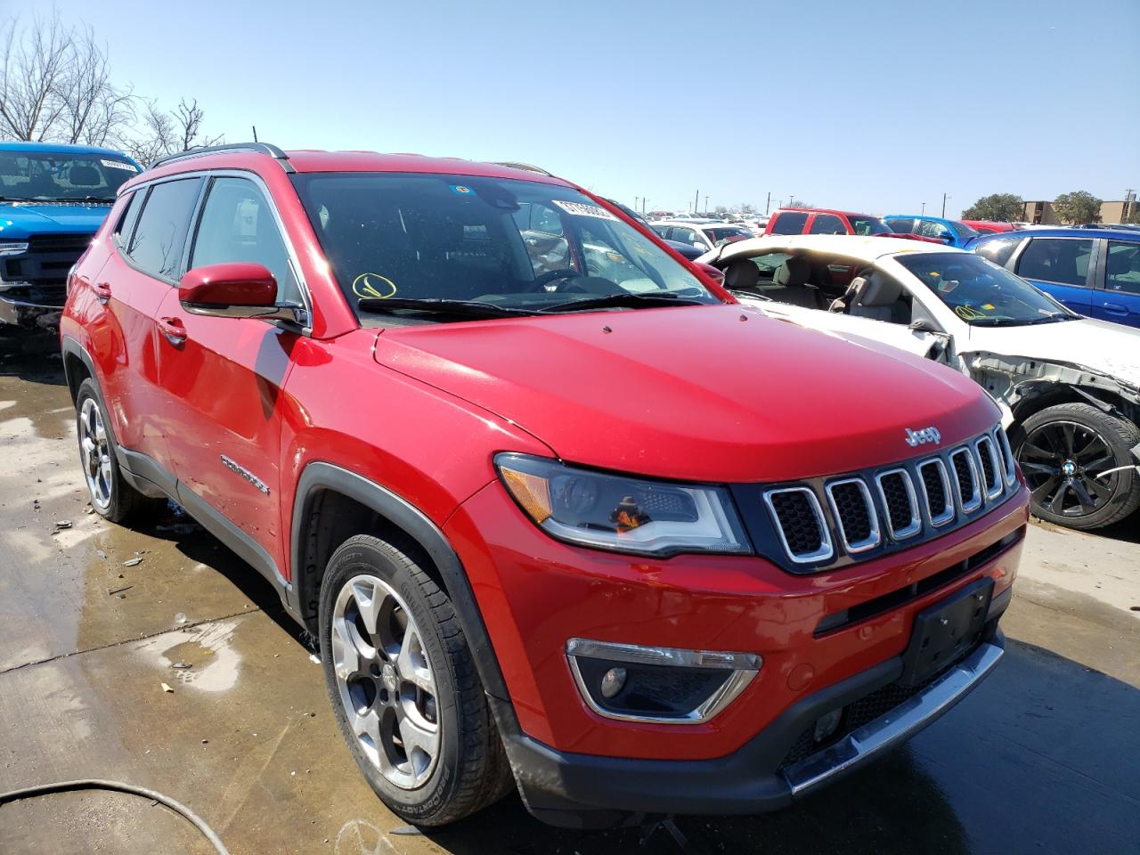 JEEP COMPASS LI 2018 with VIN 3C4NJCCB1JT358018 - Photo from auction