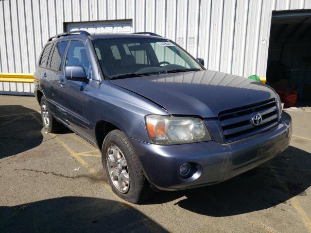 TOYOTA HIGHLANDER 2004 with VIN JTEDD21A440077643 - Photo from auction