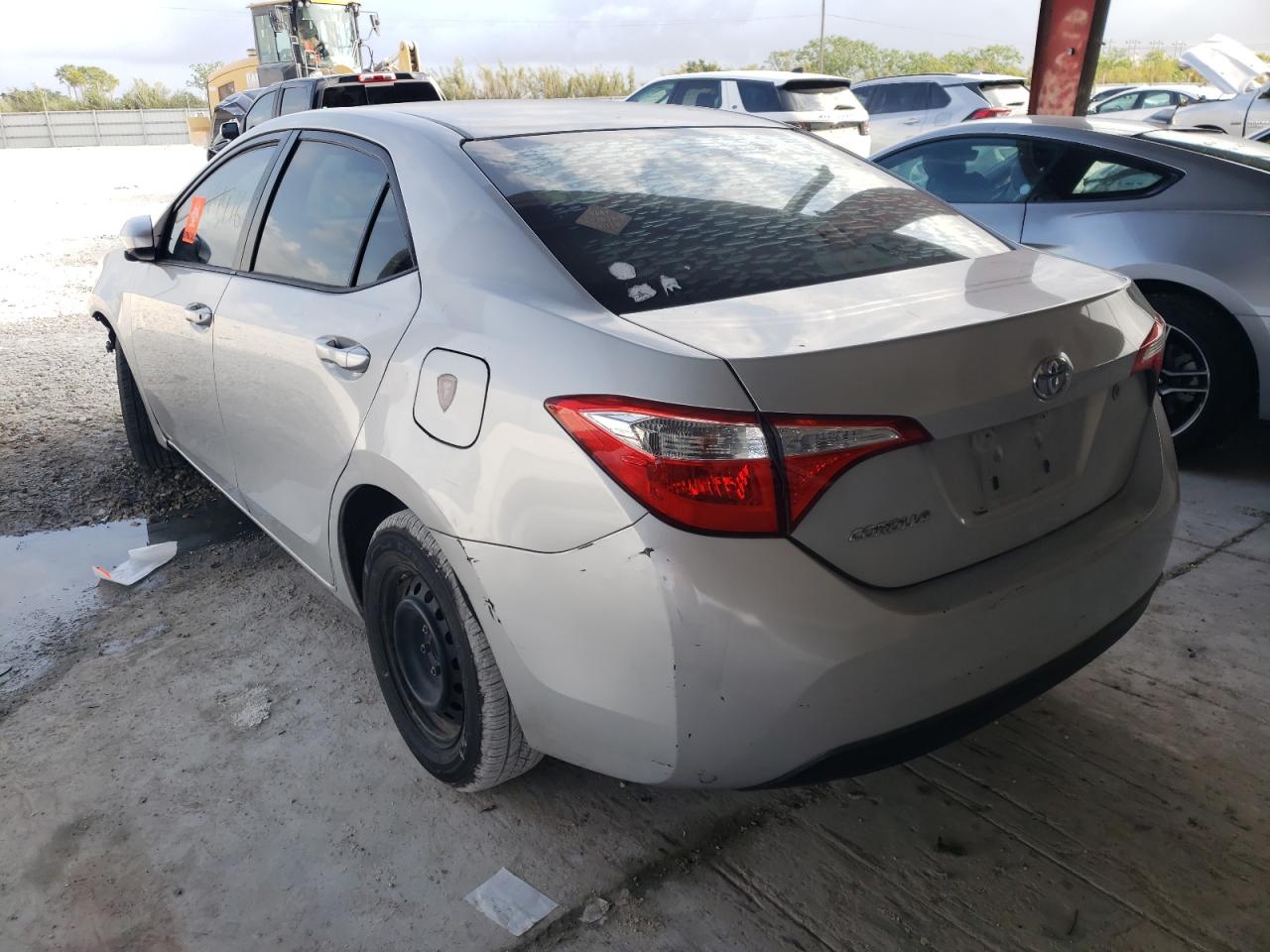 Photo 3 from auction – 2014 TOYOTA COROLLA L with VIN 2T1BURHE7EC133076