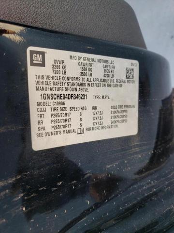 Photo 10 from auction – 2013 CHEVROLET SUBURBAN C with VIN 1GNSCHE04DR346231