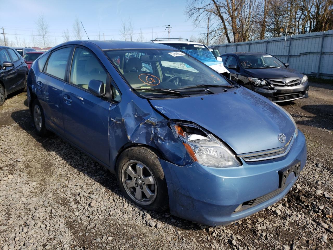 TOYOTA PRIUS 2008 with VIN JTDKB20U887799787 - Photo from auction