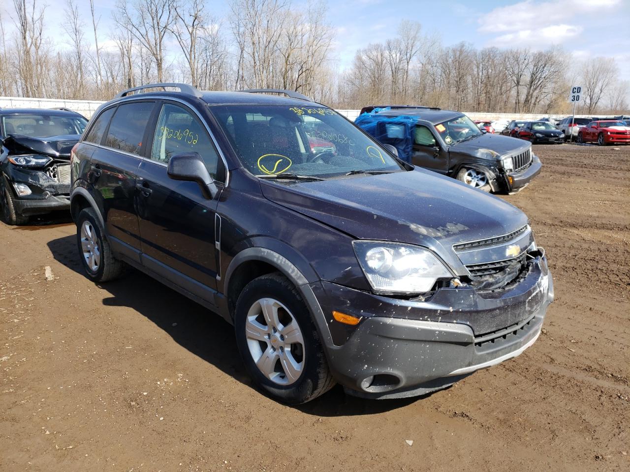 CHEVROLET CAPTIVA LS 2015 with VIN 3GNAL2EK9FS504024 - Photo from auction