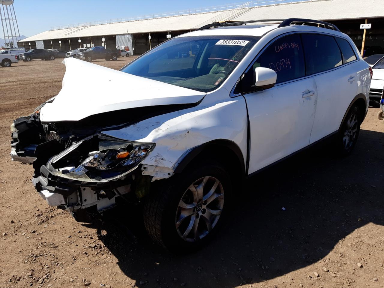 Photo 2 from auction – 2015 MAZDA CX-9 TOURI with VIN JM3TB2CV8F0447900