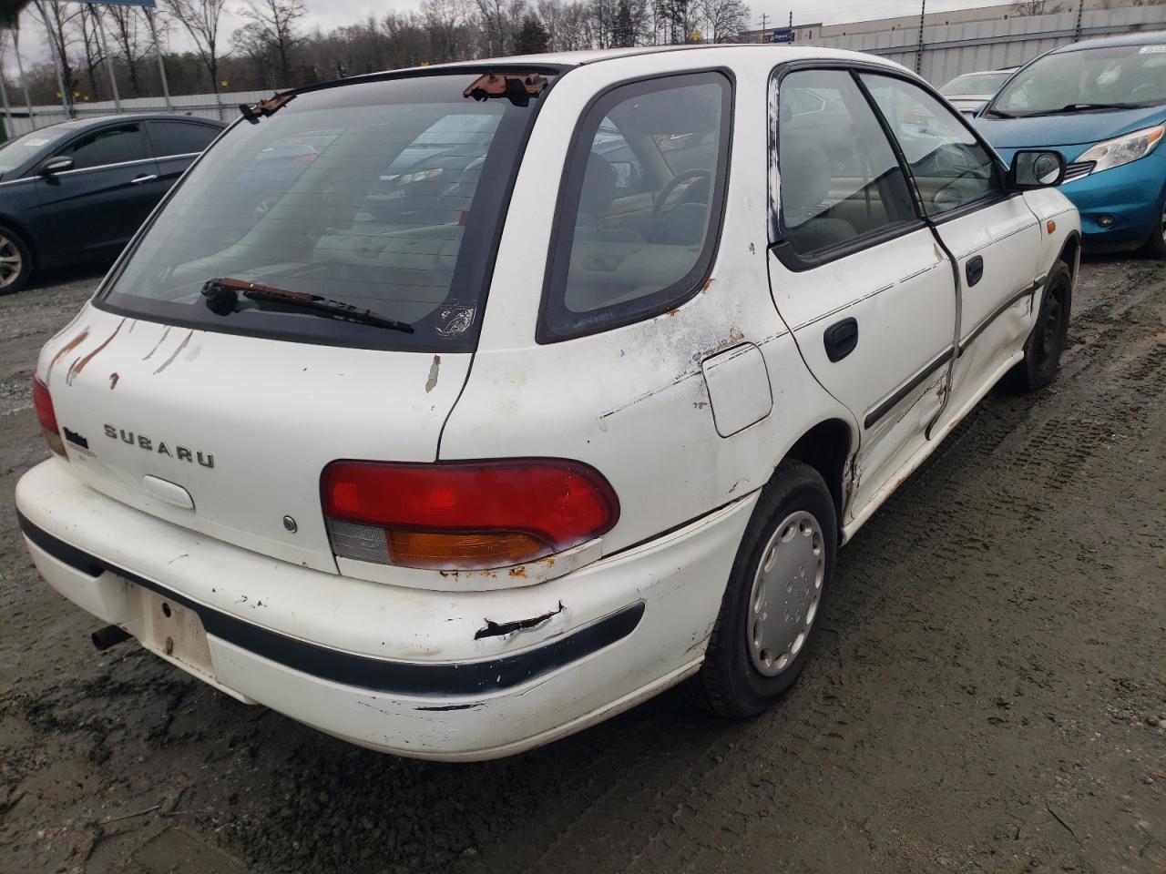 Photo 4 from auction – 1994 SUBARU IMPREZA L with VIN JF1GF2246RK831485