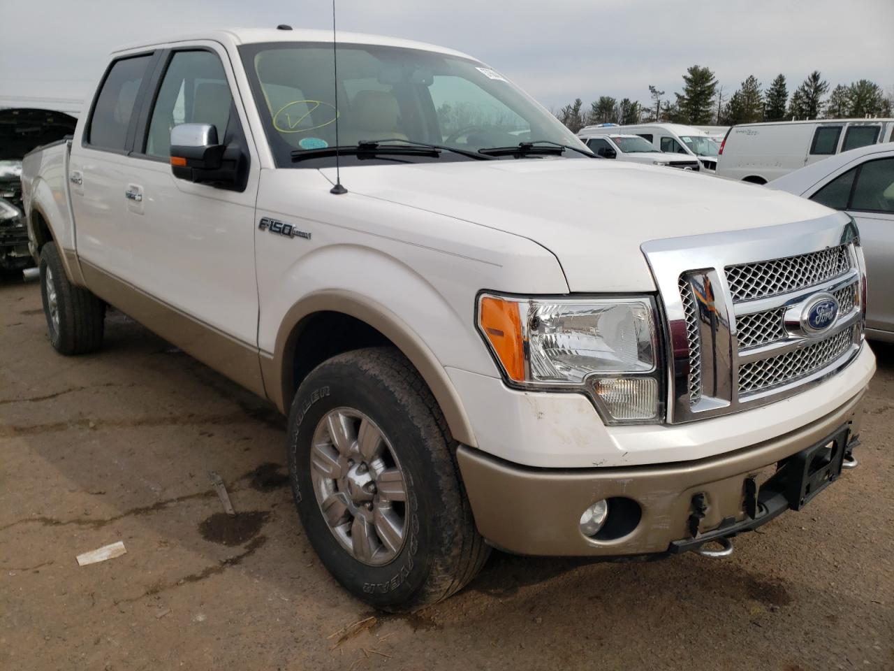 FORD F150 SUPER 2011 with VIN 1FTFW1EF4BFA10638 - Photo from auction