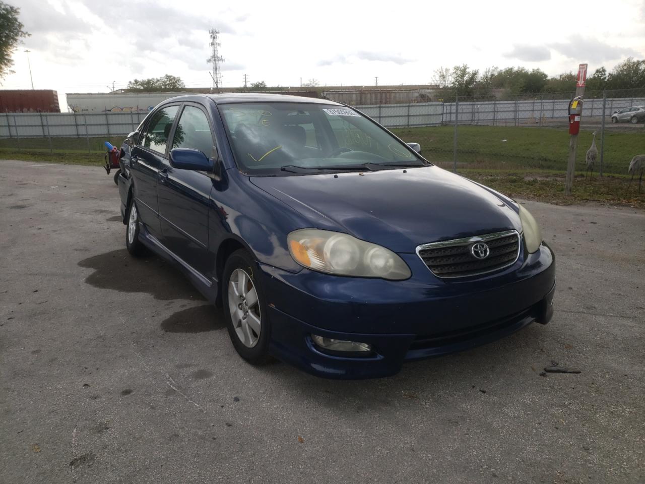 TOYOTA COROLLA CE 2008 with VIN 2T1BR32E18C930225 - Photo from auction