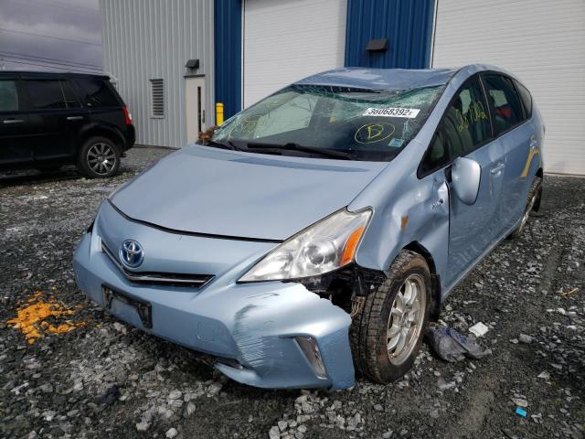 Photo 6 from auction – 2012 TOYOTA PRIUS V with VIN JTDZN3EU4C3036332