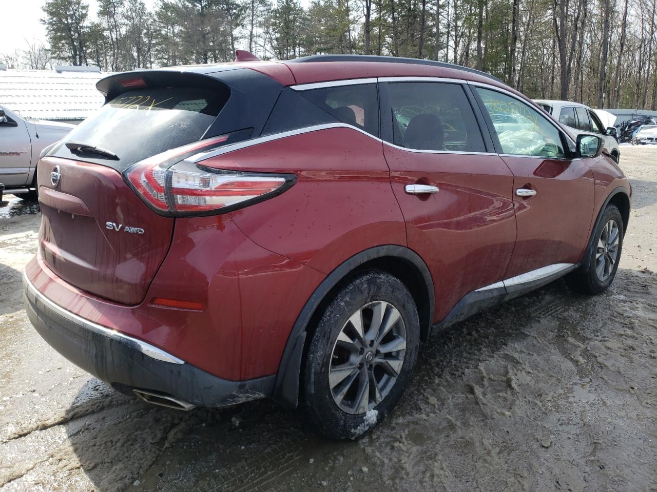 Photo 4 from auction – 2016 NISSAN MURANO S with VIN 5N1AZ2MH3GN157214