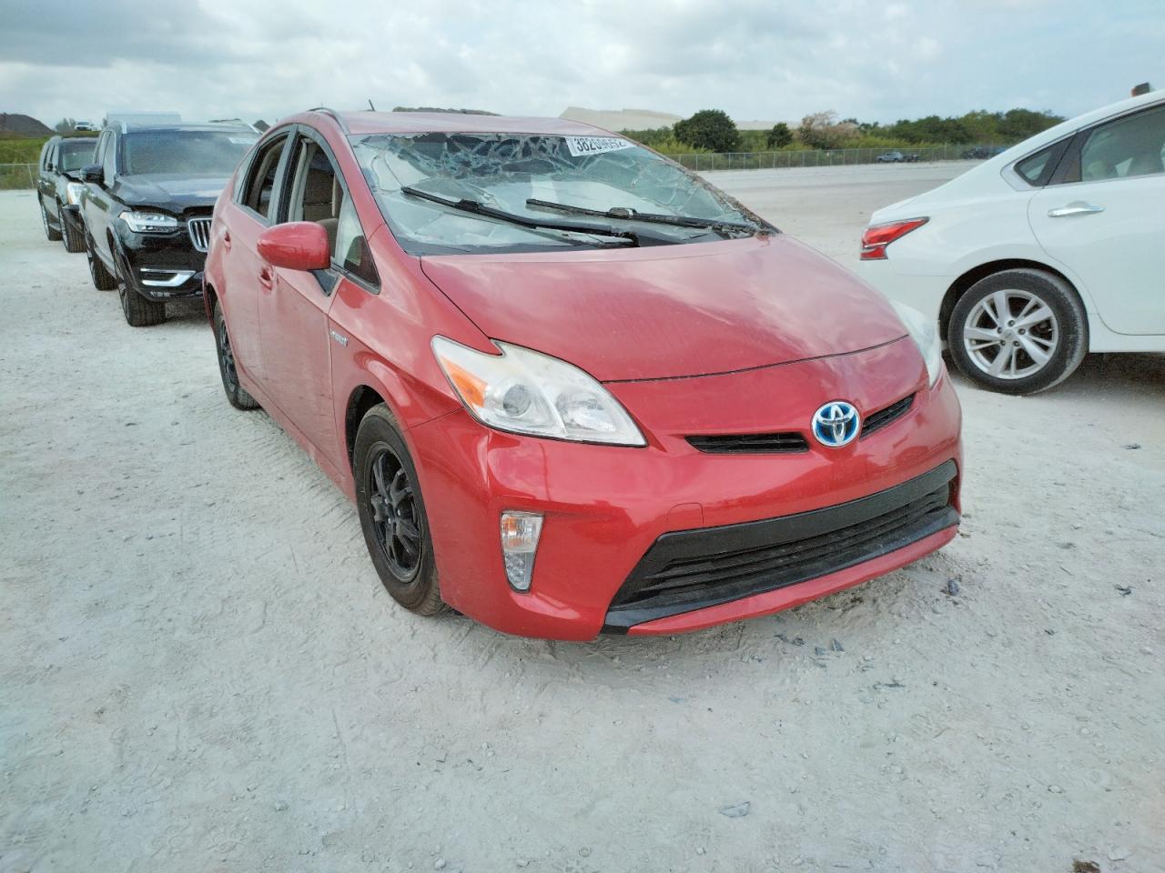 TOYOTA PRIUS 2012 with VIN JTDKN3DU9C1534461 - Photo from auction