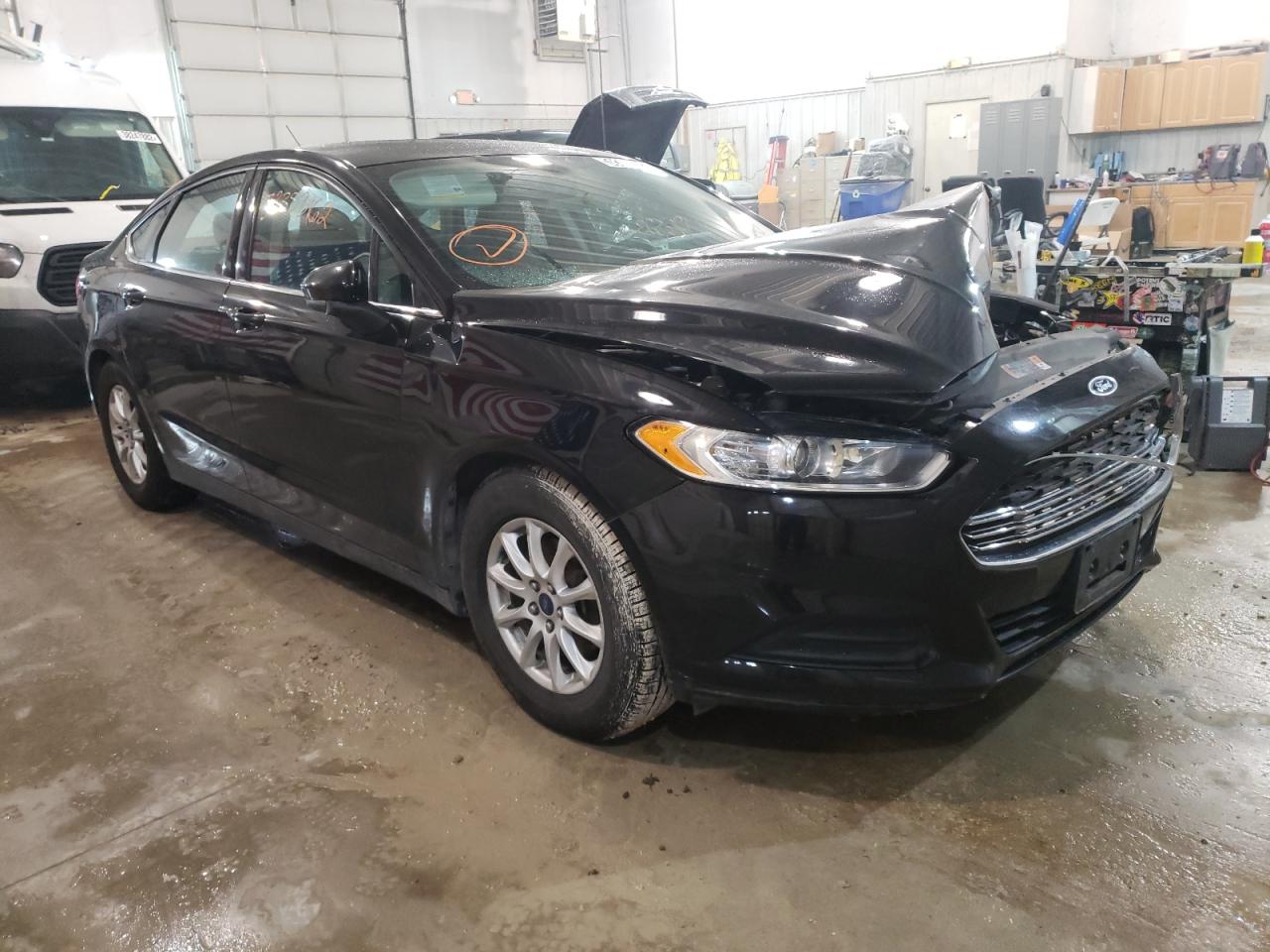 FORD FUSION S 2016 with VIN 1FA6P0G73G5118071 - Photo from auction