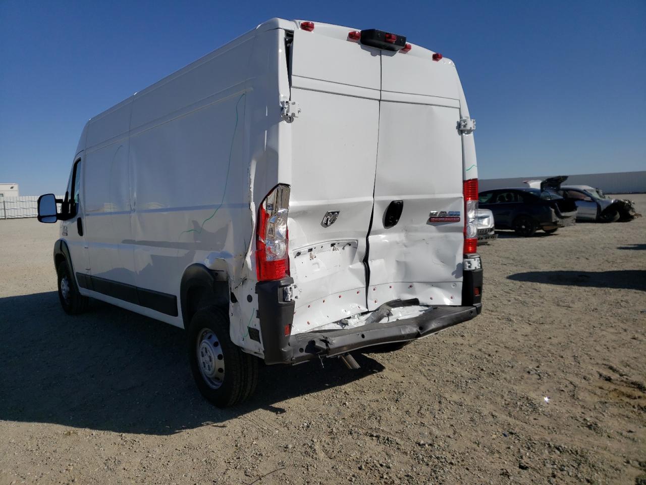 Photo 3 from auction – 2021 RAM PROMASTER with VIN 3C6LRVDG3ME581859