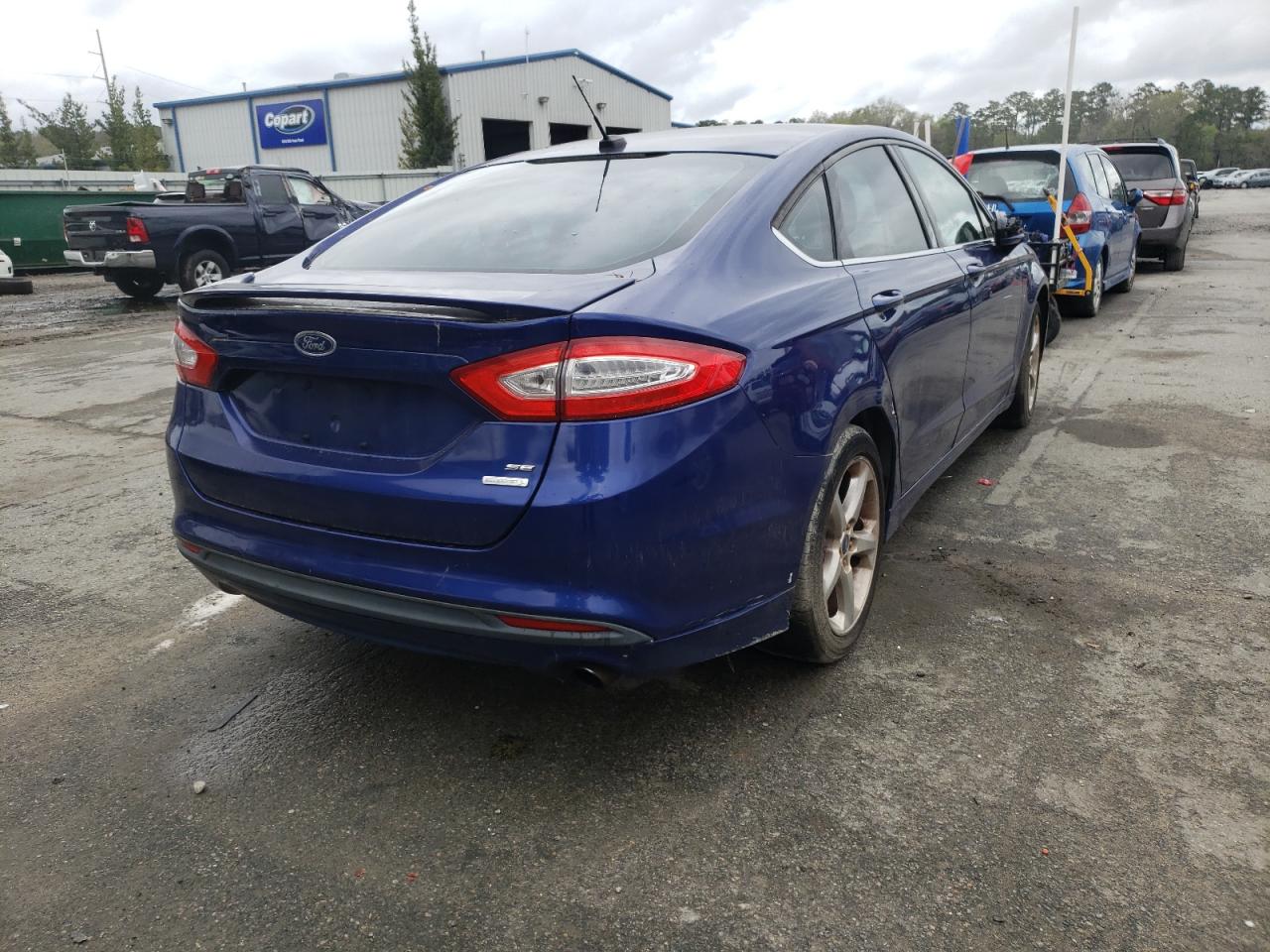 Photo 4 from auction – 2013 FORD FUSION SE with VIN 3FA6P0HR5DR198787