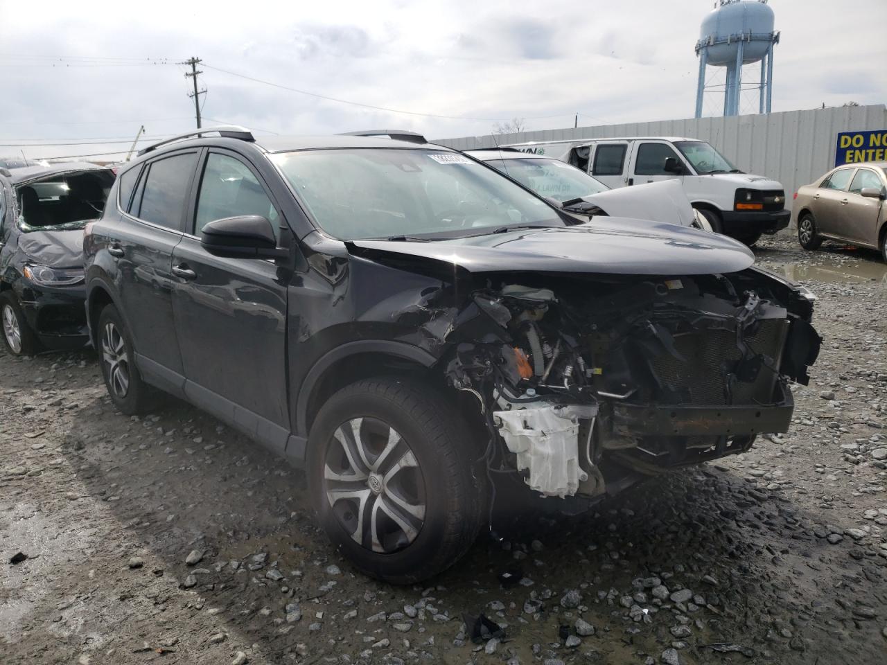TOYOTA RAV4 LE 2017 with VIN 2T3BFREVXHW607269 - Photo from auction