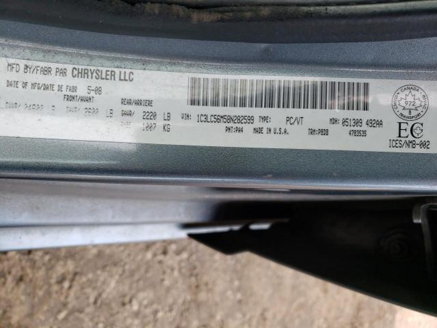 Photo 10 from auction – 2008 CHRYSLER SEBRING TO with VIN 1C3LC56M58N282599