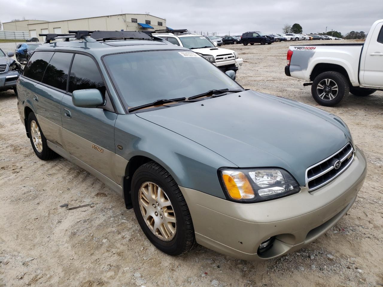 SUBARU LEGACY OUT 2002 with VIN 4S3BH806927641016 - Photo from auction