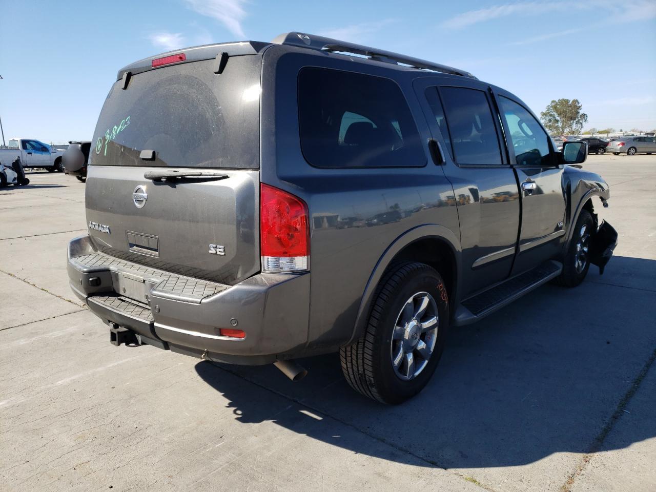 Photo 4 from auction – 2008 NISSAN ARMADA SE with VIN 5N1AA08D58N605263