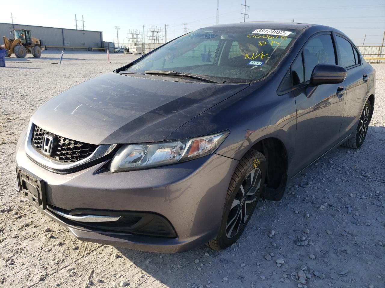 Photo 2 from auction – 2015 HONDA CIVIC EX with VIN 19XFB2F8XFE060610