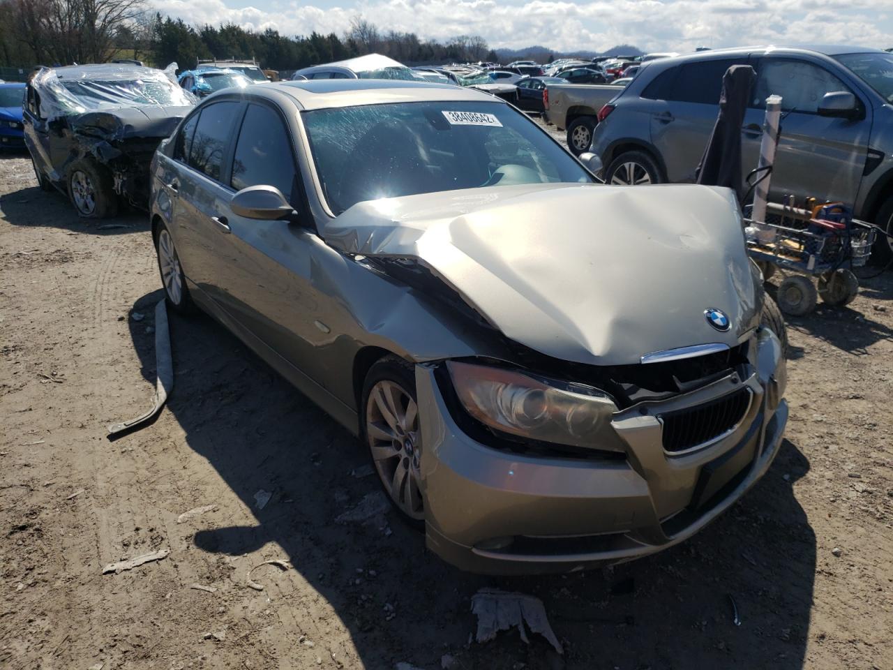 BMW 328 I 2008 with VIN WBAVA37578ND55994 - Photo from auction