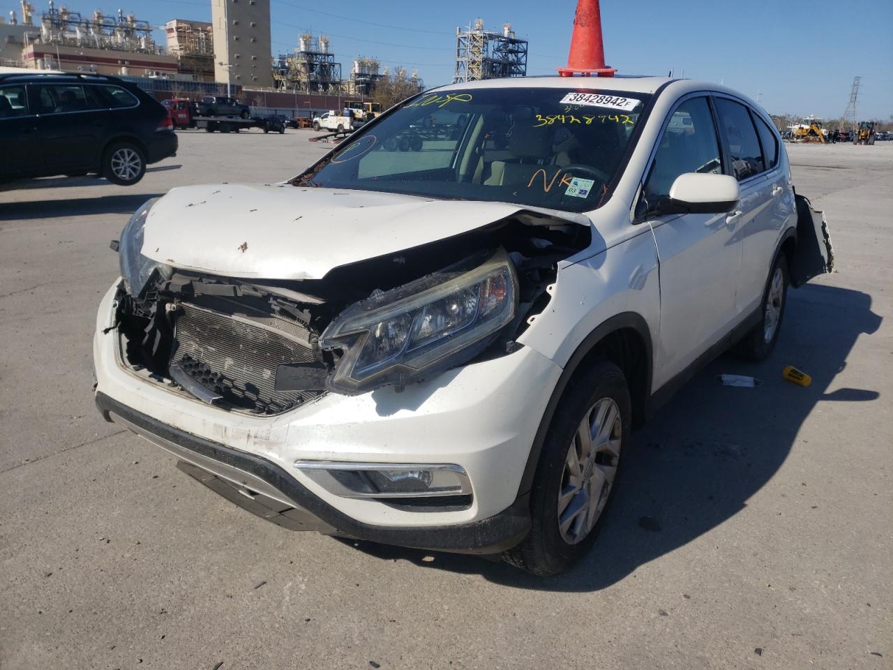 Photo 2 from auction – 2015 HONDA CR-V EX with VIN 5J6RM3H52FL024931