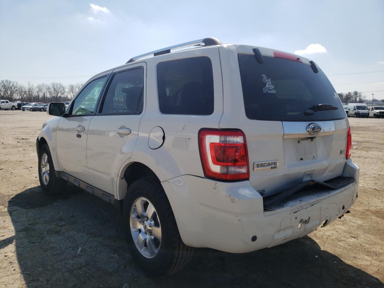 Photo 3 from auction – 2012 FORD ESCAPE LIM with VIN 1FMCU0EG8CKC79161