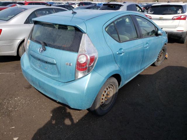 Photo 4 from auction – 2014 TOYOTA PRIUS C with VIN JTDKDTB37E1059599