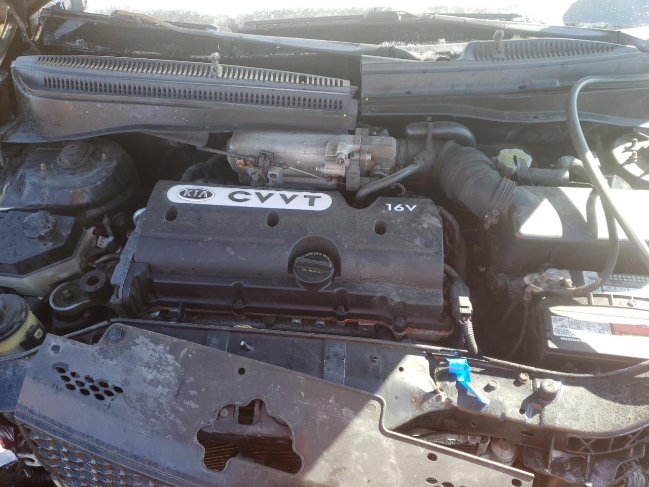 Photo 7 from auction – 2008 KIA RIO BASE with VIN KNADE123686351193