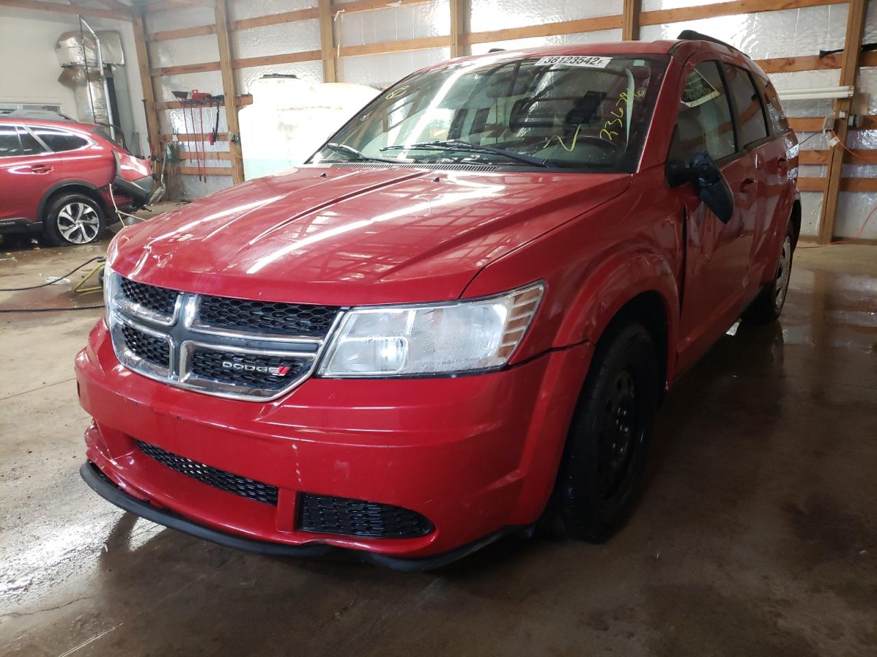 Photo 2 from auction – 2018 DODGE JOURNEY SE with VIN 3C4PDCAB5JT236796