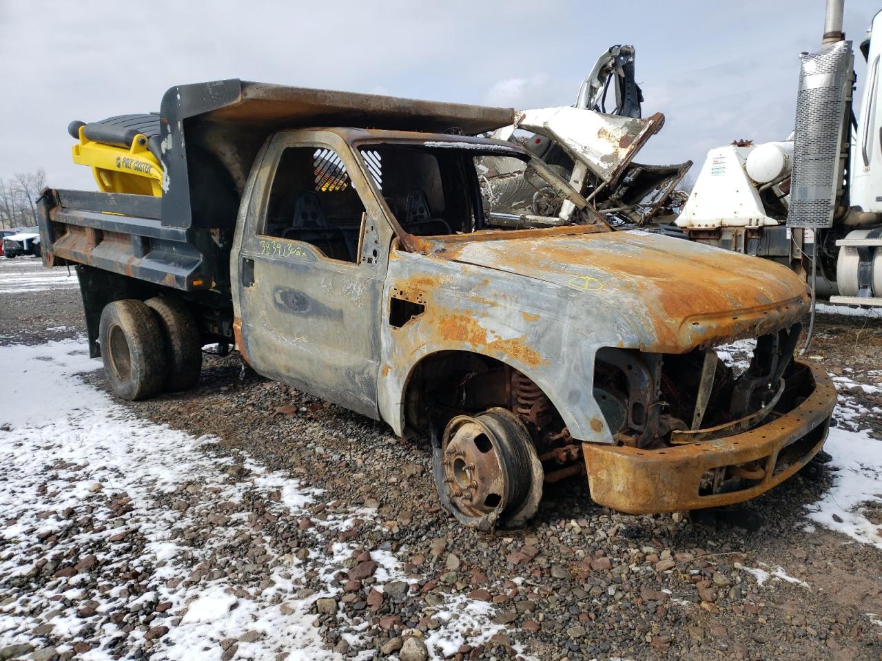 FORD F350 SUPER 2008 with VIN 1FDWF37518ED23317 - Photo from auction