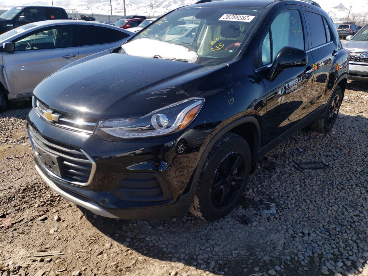 Photo 2 from auction – 2018 CHEVROLET TRAX 1LT with VIN 3GNCJPSB9JL379738