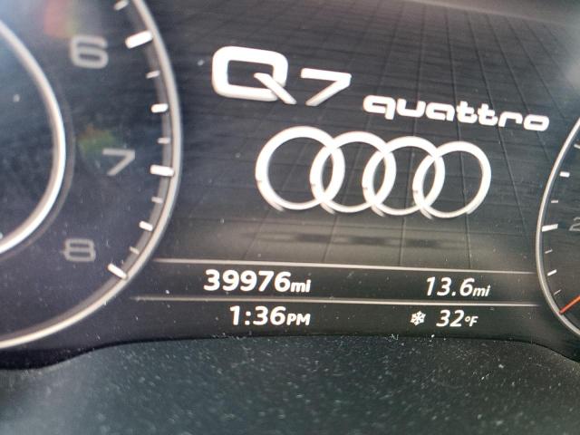 Photo 8 from auction – 2019 AUDI Q7 PREMIUM with VIN WA1LHAF79KD025307