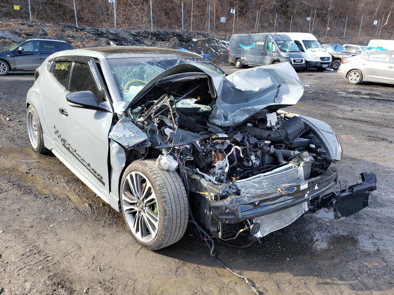 Photo 1 from auction – 2016 HYUNDAI VELOSTER T with VIN KMHTC6AE9GU302550